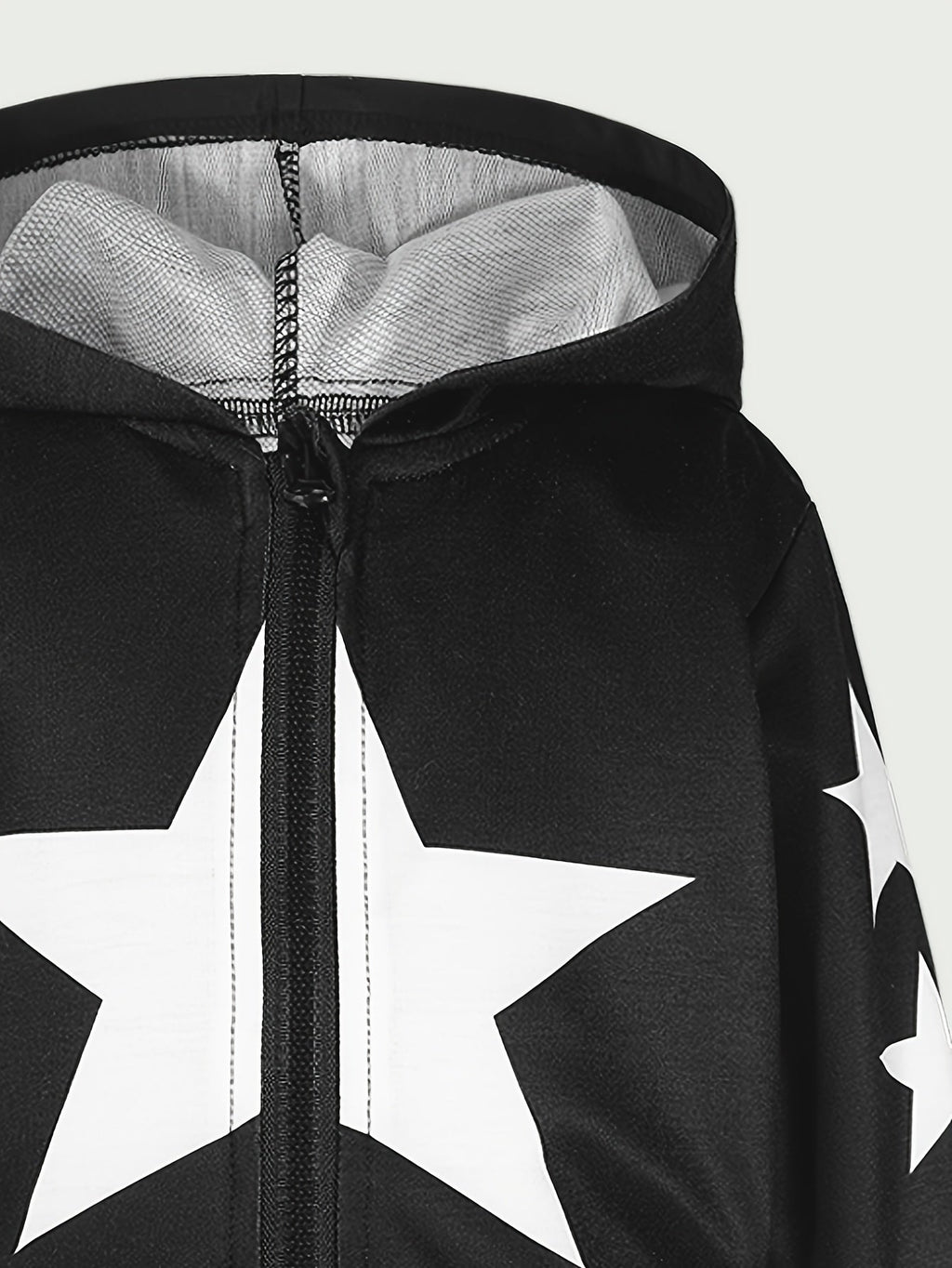 2pcs Outfit Set - Oversized Hooded Jacket - Fabtukus Luxury