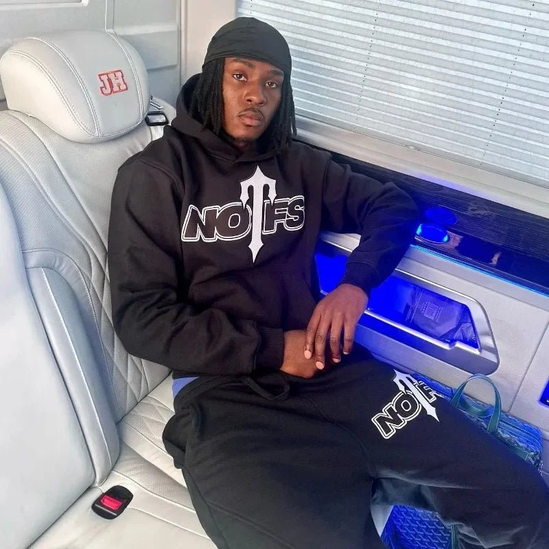 Casual Tracksuits Hooded Sets - Fabtukus Luxury