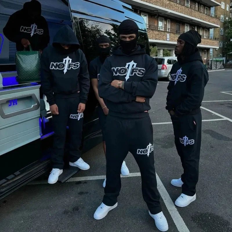 Casual Tracksuits Hooded Sets - Fabtukus Luxury