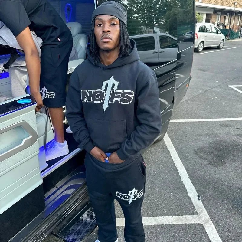 Casual Tracksuits Hooded Sets - Fabtukus Luxury