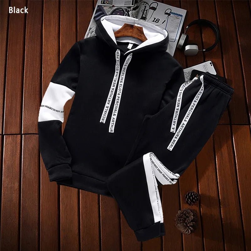 Classic Black White 2 Piece Clothing - Fabtukus Luxury
