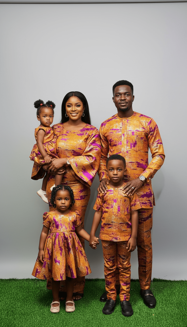 Luxury Orange and Purple Damask {Per Yard} - Fabtukus Luxury