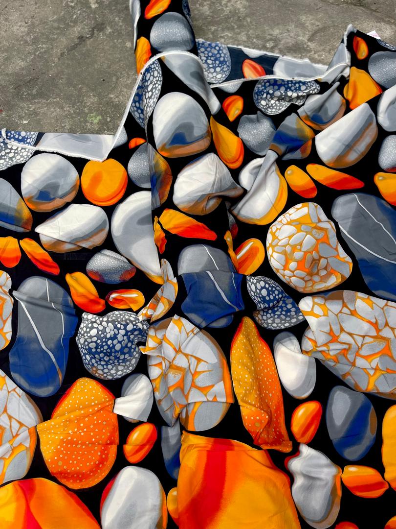 Men Luxury Vintage Fabrics 3D Print {Per Yard) - Fabtukus Luxury