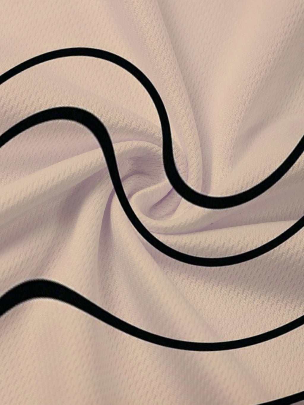 Men's 3D Digital Printed Striped T-shirt, Breathable Short - sleeved Round - neck Casual Sportswear Daily Wear Top for Business - Fabtukus Luxury