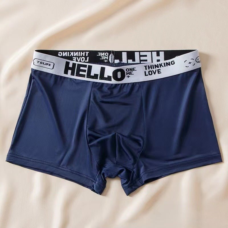 Men's Ice Silk Graphene Antibacterial Underwear - Fabtukus Luxury