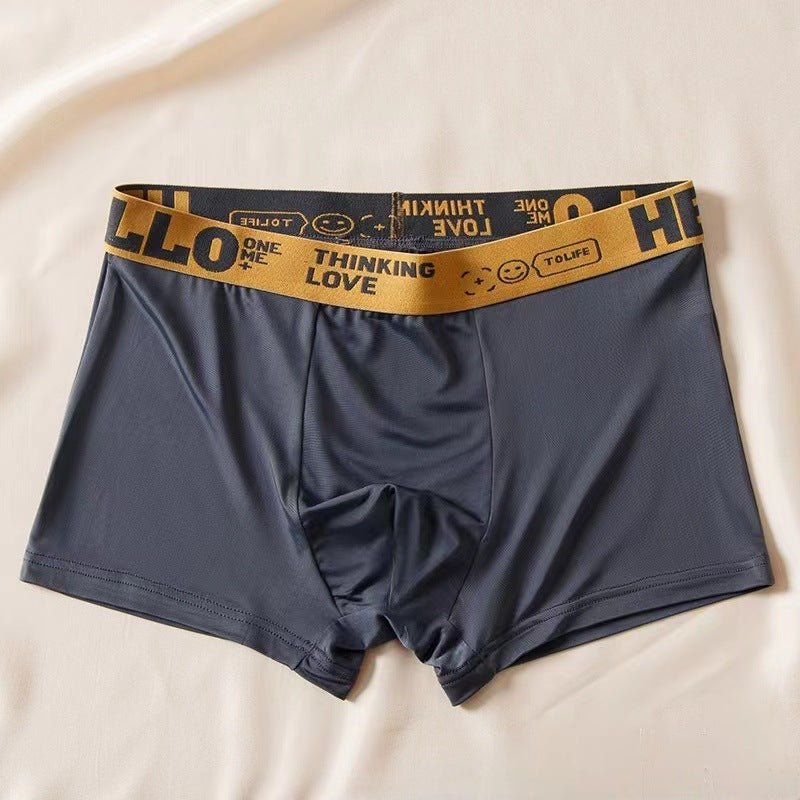Men's Ice Silk Graphene Antibacterial Underwear - Fabtukus Luxury