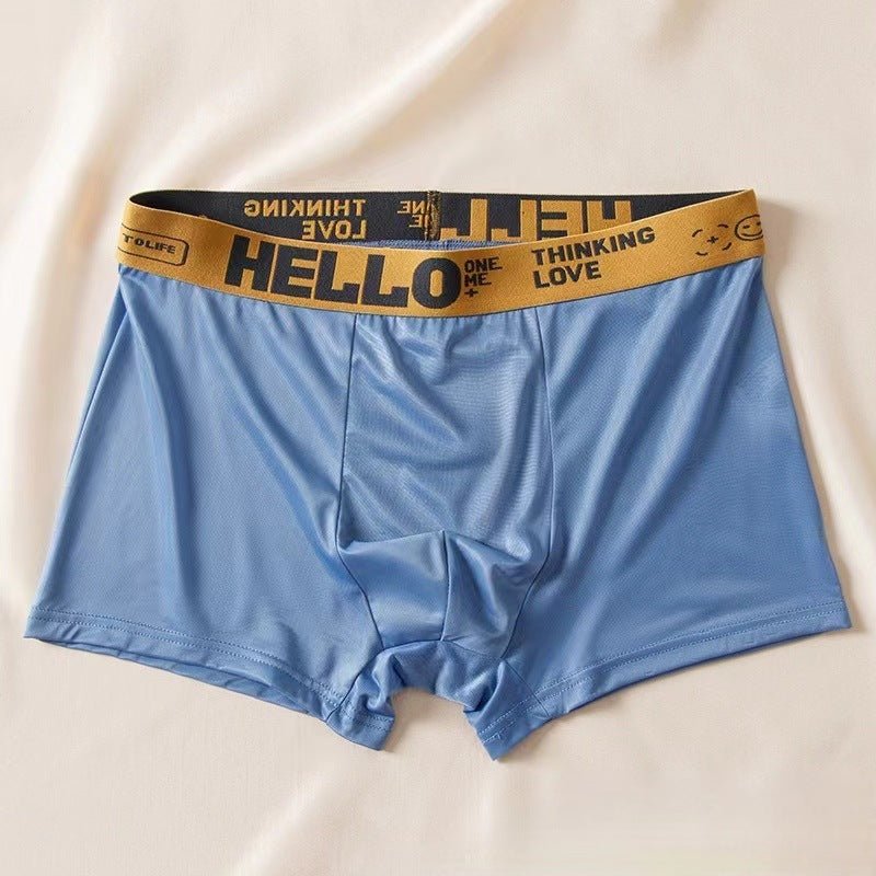Men's Ice Silk Graphene Antibacterial Underwear - Fabtukus Luxury