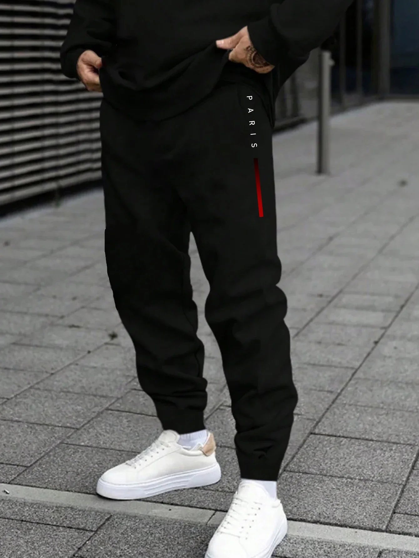 Mens Tracksuit Paris Single Piece Clothing Streetwear - Fabtukus Luxury