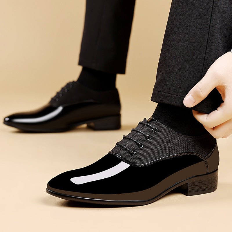 Shiny Surface Soft Male shoe - Fabtukus Luxury