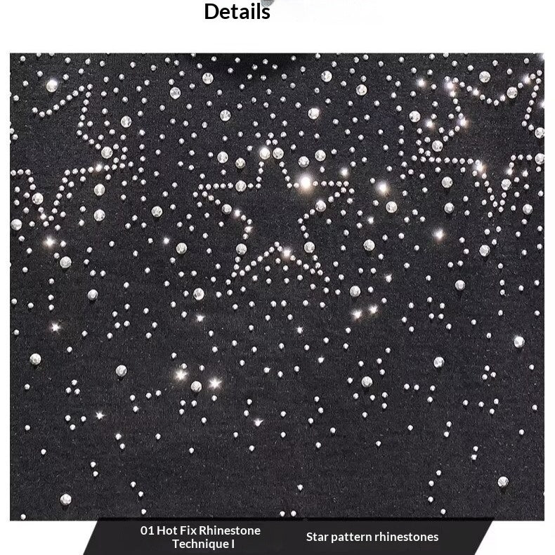 Starry Sky Short Sleeve Men's T-Shirt Casual Summer American Style - Fabtukus Luxury